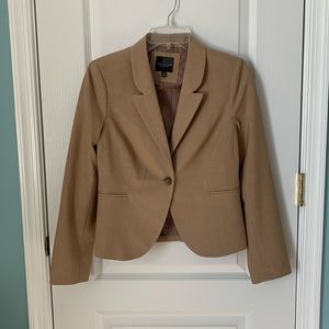 Limited brand, 3/4 sleeve, tan knit jacket, size small petite